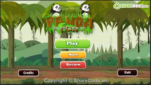 runner game unity,source code unity,code unity,source game unity,code game unity,Panda Run